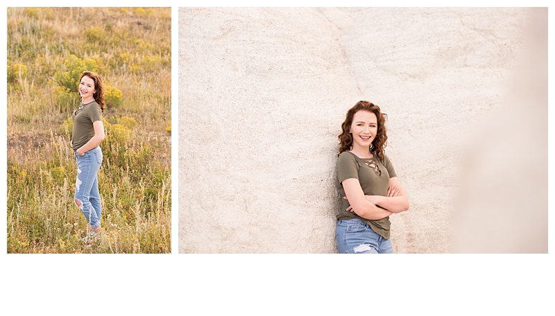 Paint Mines Senior Session, Denver Senior Portrait Photographer