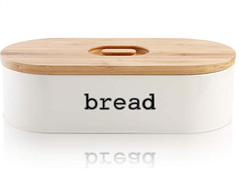 Eco Savvy Metal Bread Box