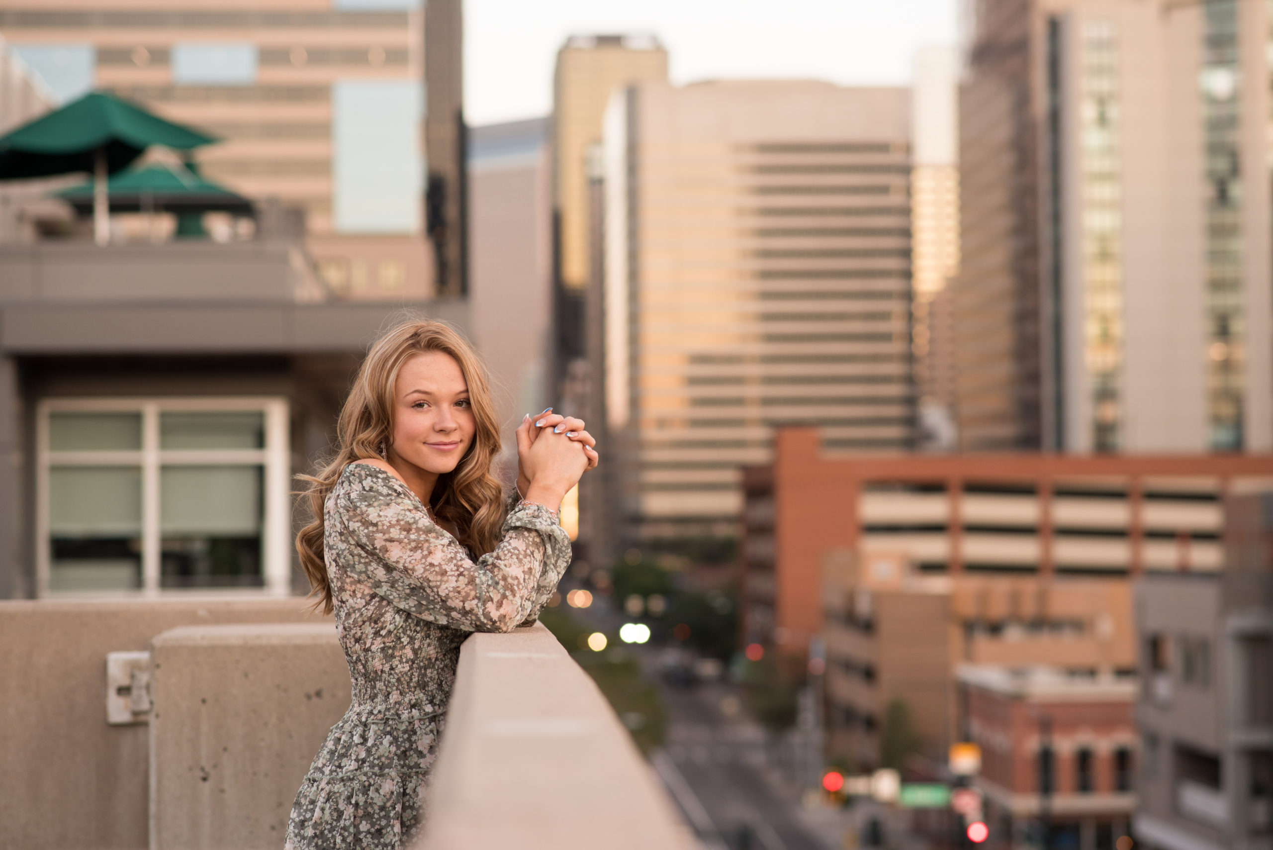 Downtown Denver Milk Market Union Station Senior Session - Holy Family High School 2023