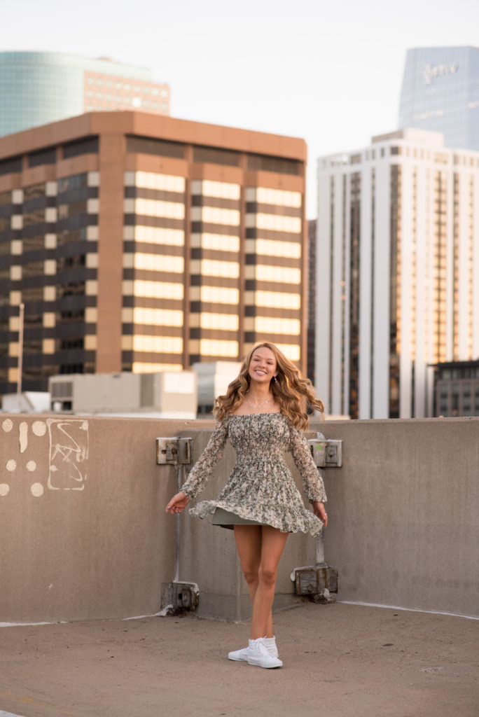 Olivia's Downtown Denver and Milk market Senior Session - Holy Family High School Class of 2023